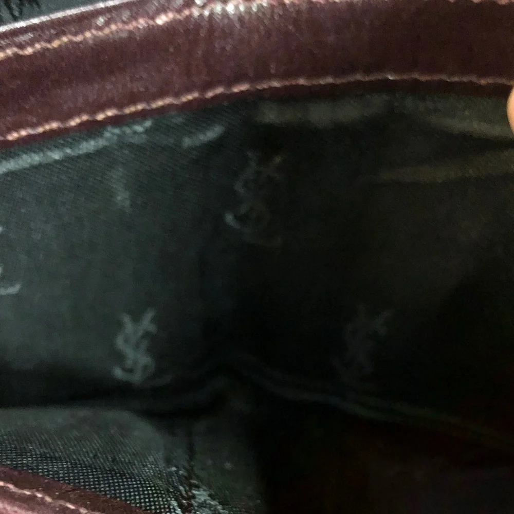 Yves Saint Laurent Men’s Dark Brown Billfold w/credit card slots